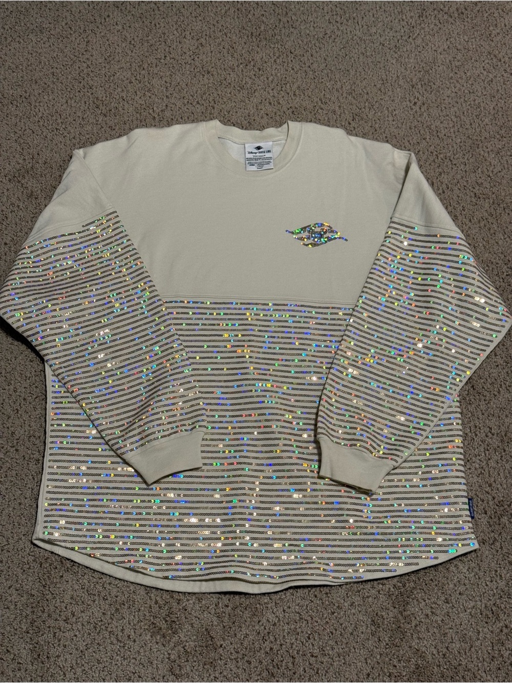 Disney Cruise Line Treasure Spirit Jersey Sweatshirt